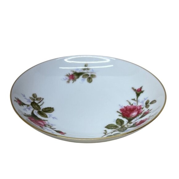 7 Sango China Moss Rose Sauce Bowls 5 1/2” - Picture 3 of 11